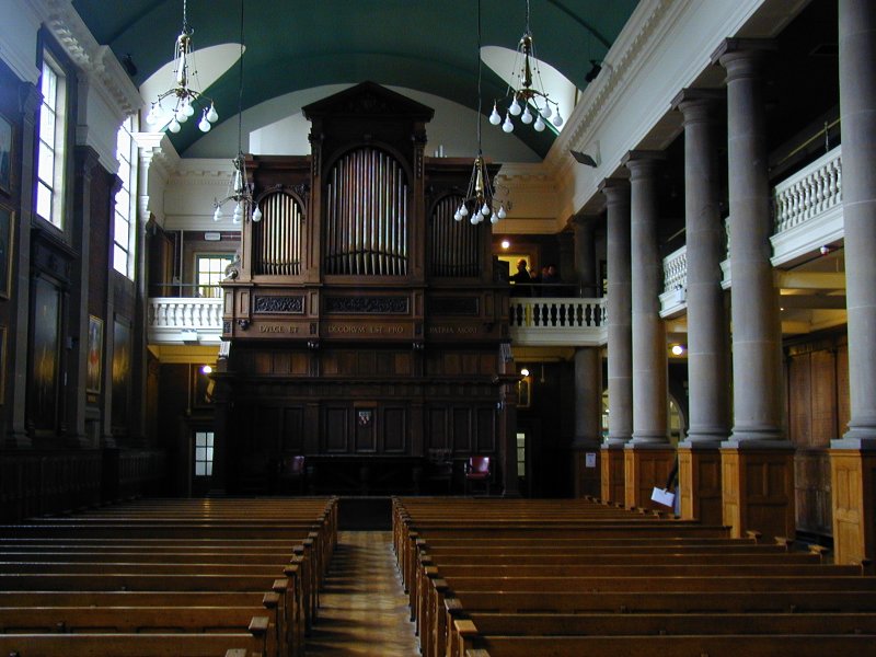 The RGS Hall with its magnificent 1929 Binns organ